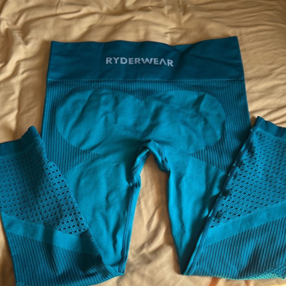 Ryderwear Teal Performance Leggings